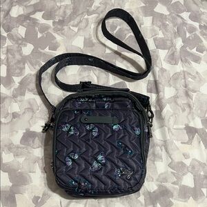 Lug Navy Butterfly Crossbody Bag